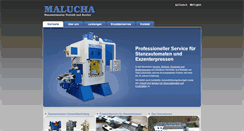 Desktop Screenshot of malucha-stanzautomaten.de